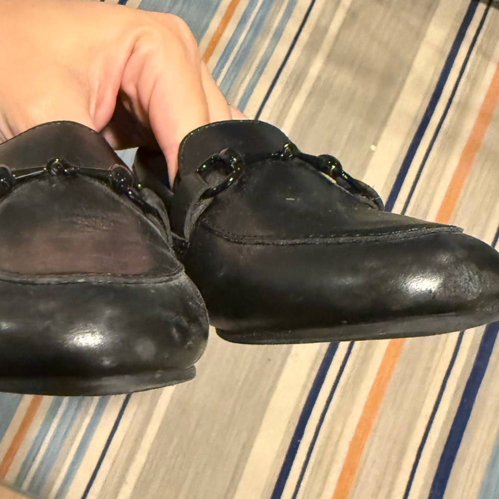 BOUTACCELLI CLASSICS boys black loafers size 31 euro worn once - Picture 5 of 6